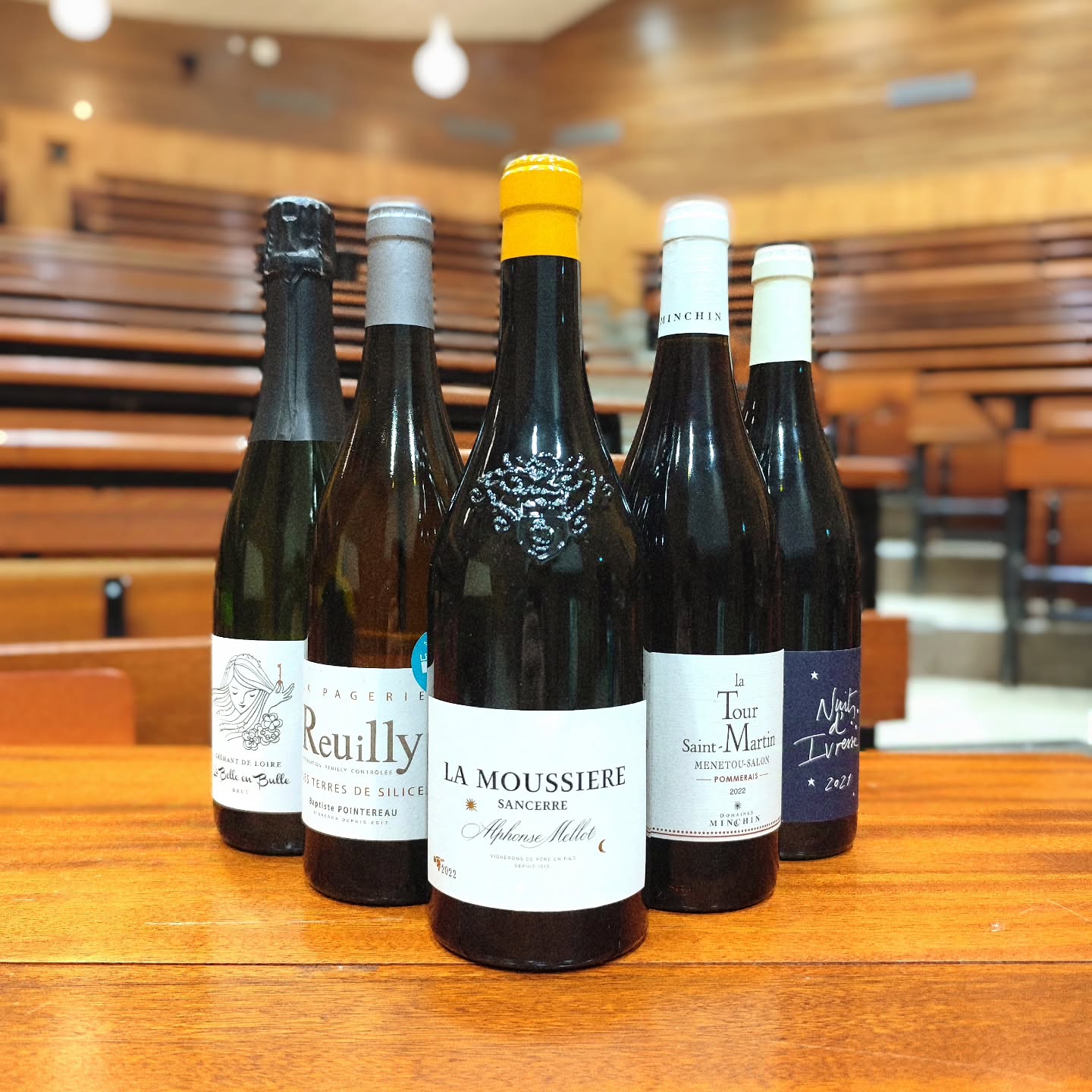 Dégustation de vin de Loire à l'INSA
