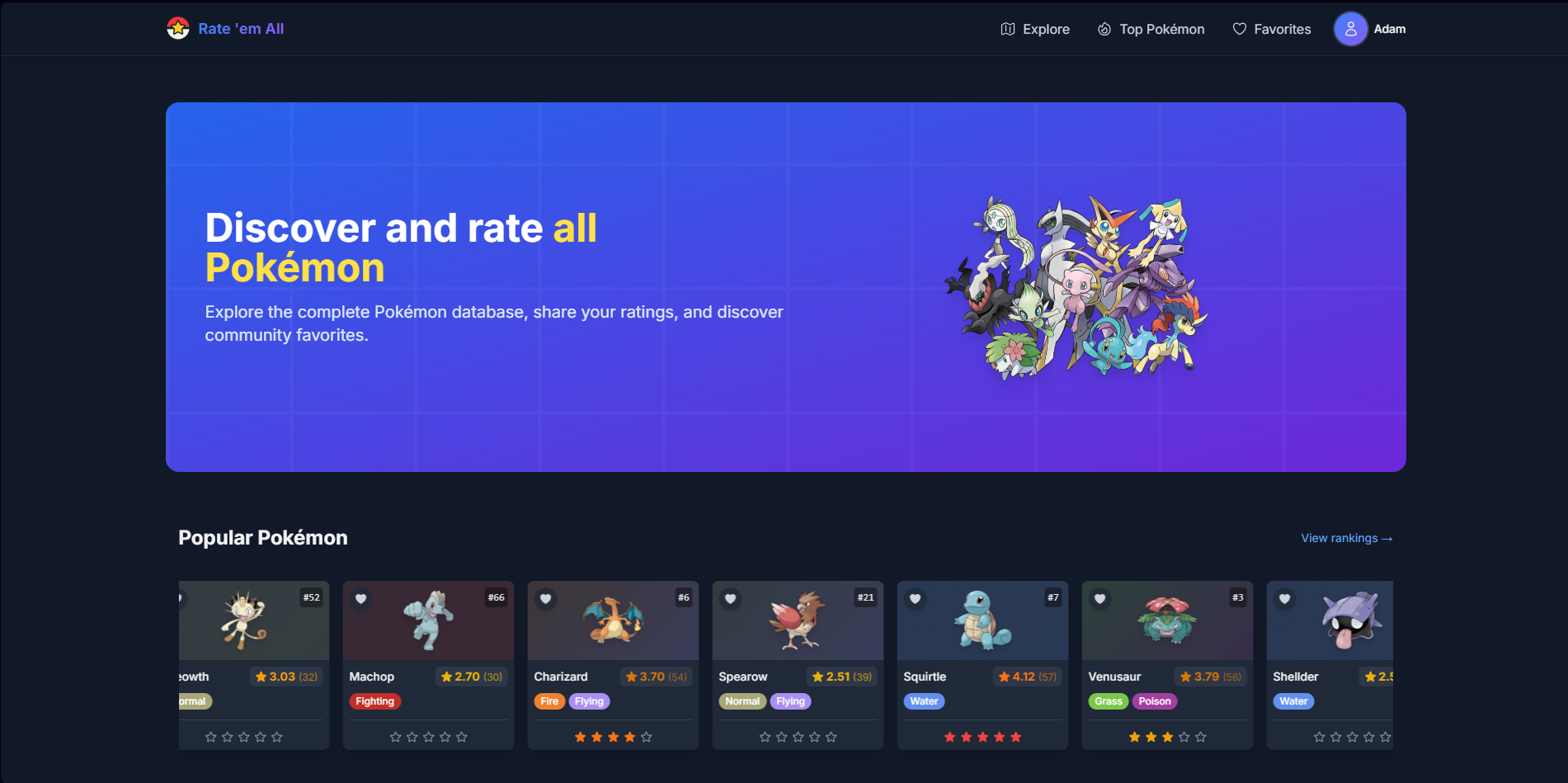 Rate 'Em All